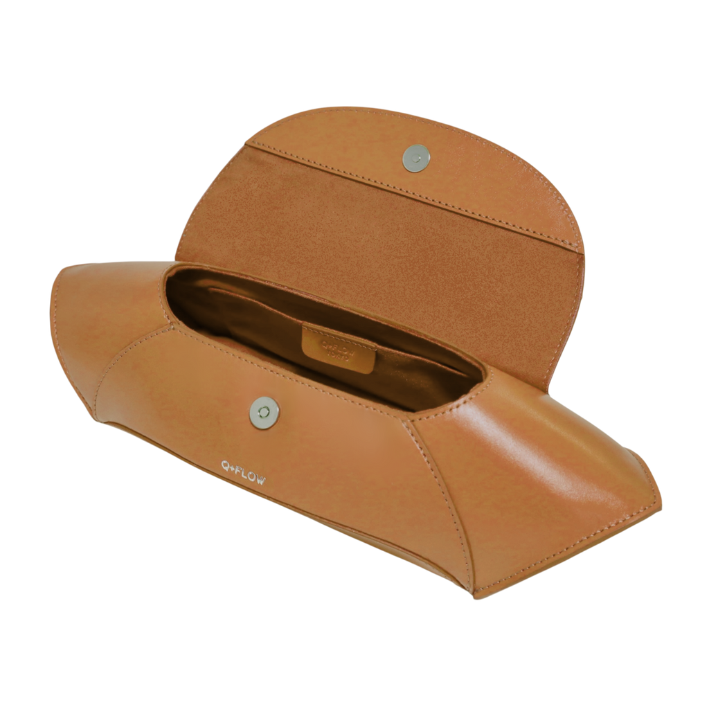 【受注販売/7月配送】TASOGARE ショルダー/クラッチバッグ Camel